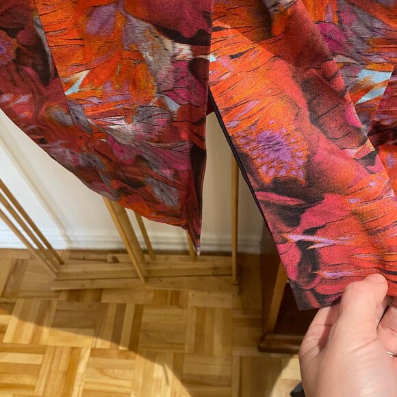 Pink Erdem Viscose/Cotton Floral Sheath Dress - GUC w/ minor zipper flaw - Picture 11 of 12